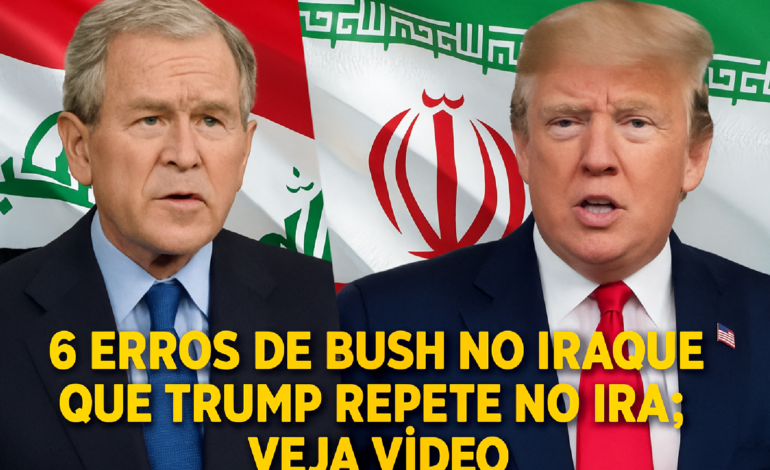 Erros de Bush no Iraque que Trump repete no Irã