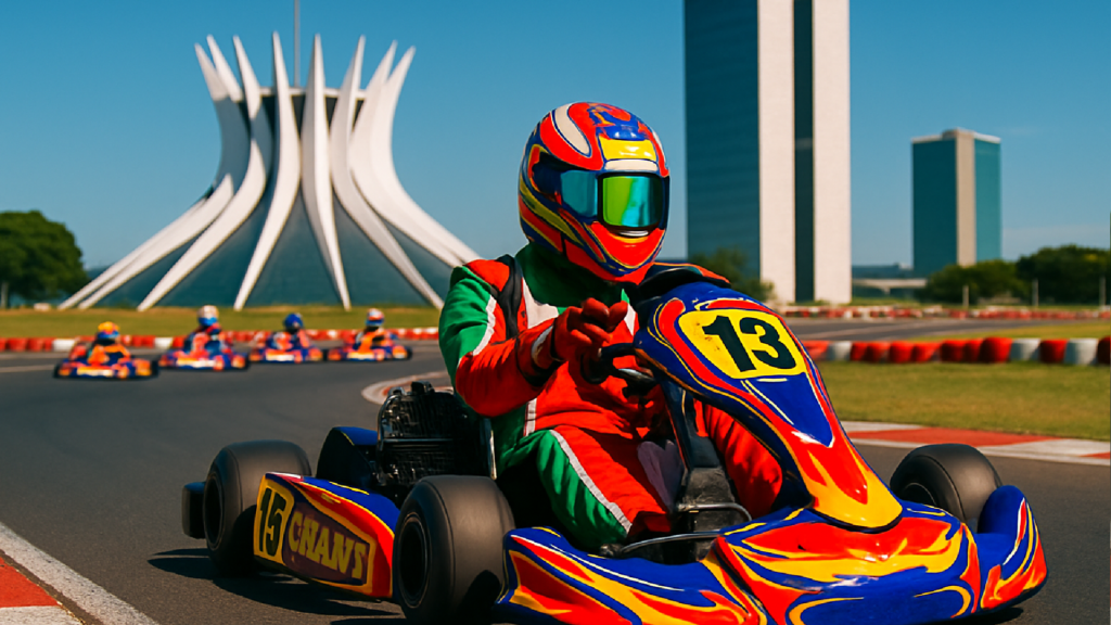 Imagem ilustrativa sobre Acelera Brasília encerra temporada em março e consolida Brasília no kart nacional - Visite Brasília