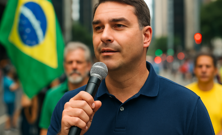 Flávio Bolsonaro: Novo Tom na Paulista