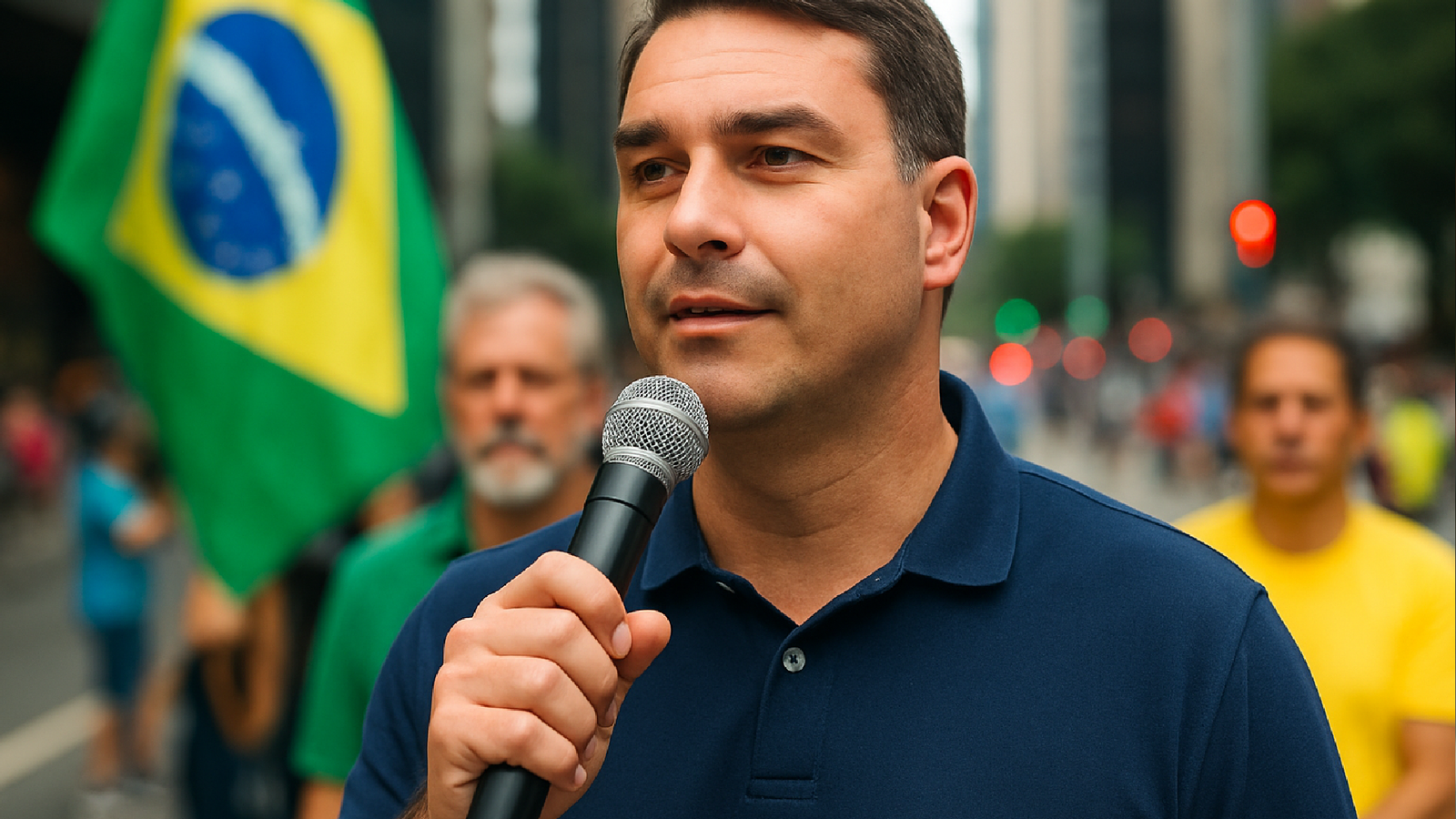 Flávio Bolsonaro: Novo Tom na Paulista