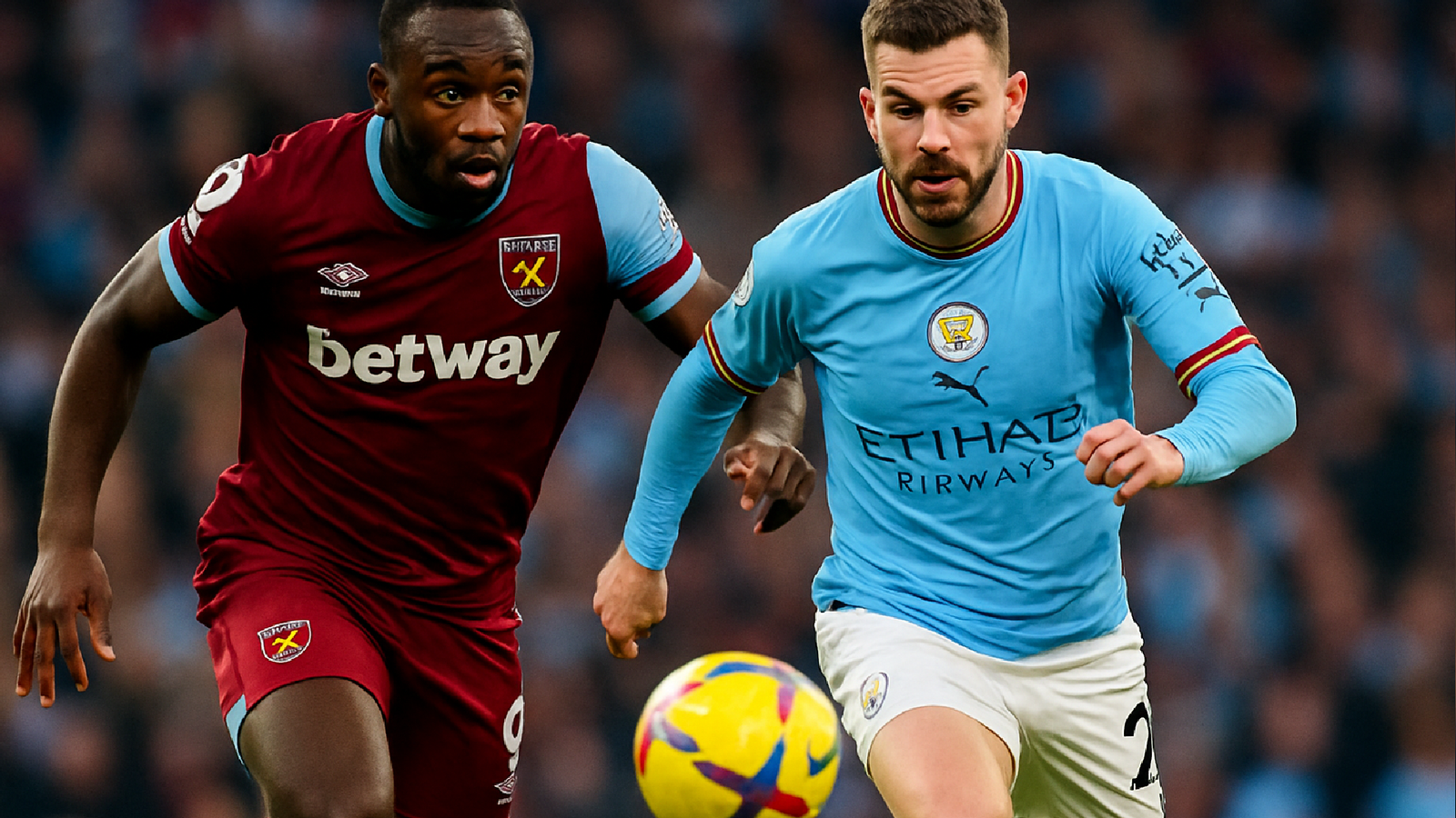 AO VIVO: Siga West Ham x Manchester City Hoje