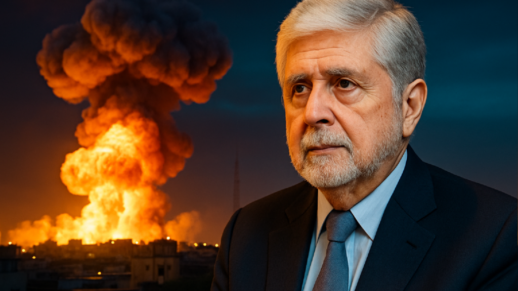 Imagem ilustrativa sobre Ataques ao Irã colocam em risco a paz mundial, diz Celso Amorim