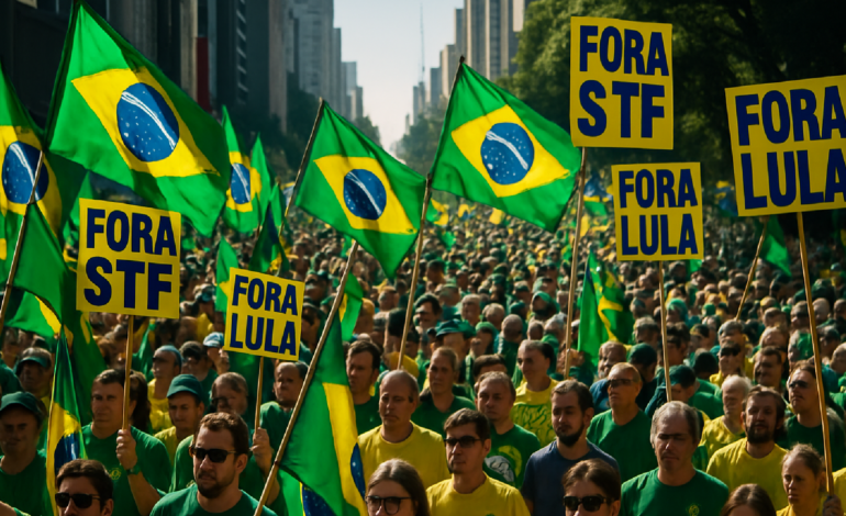 Protestos contra Lula e STF agitam SP e Rio