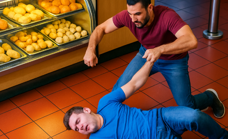 Agressão Brutal Flagrada em Padaria no DF: Vídeo Viraliza