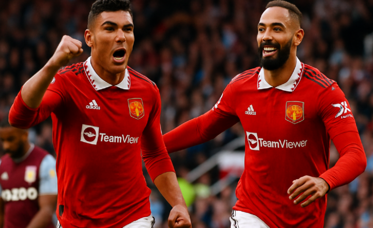 Casemiro e Cunha brilham: United encosta no City