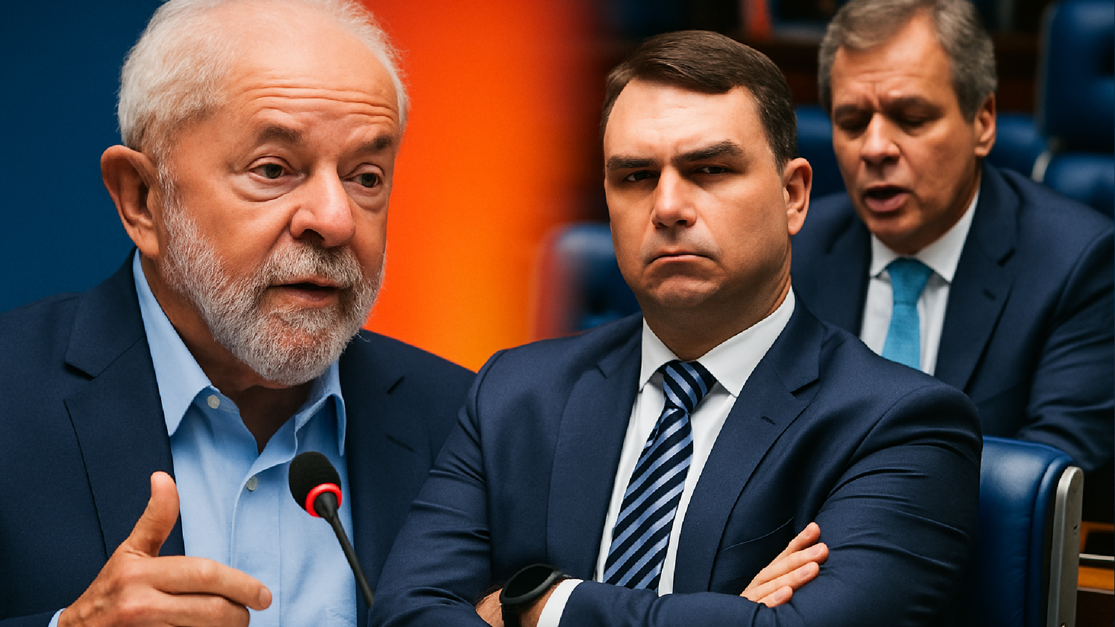 Centrão critica Lula e vê Flávio crescer em meio à crise