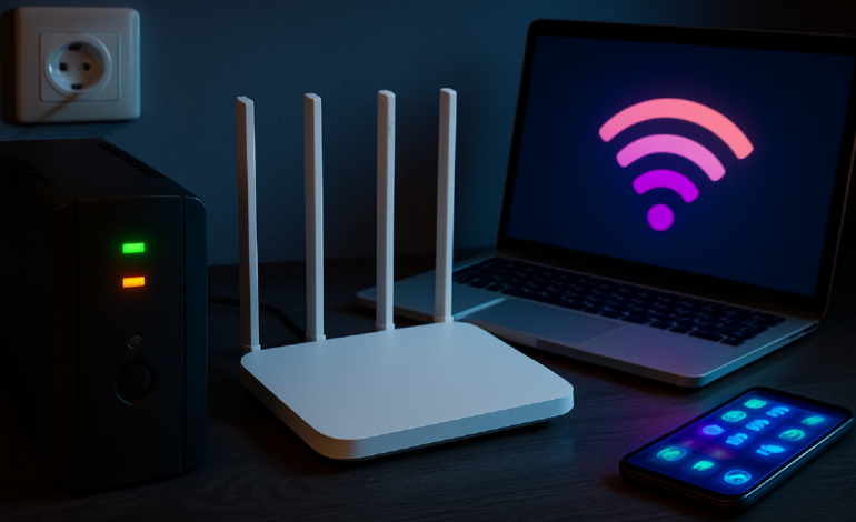 Como o nobreak protege Wi-Fi e eletrônicos
