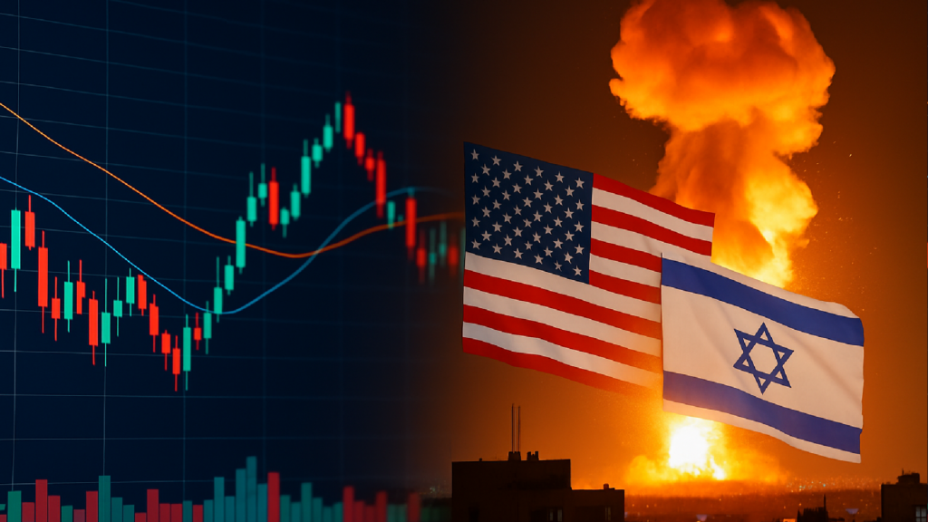 Imagem ilustrativa sobre Como os mercados devem abrir nesta segunda-feira após ataque dos EUA e Israel ao Irã?