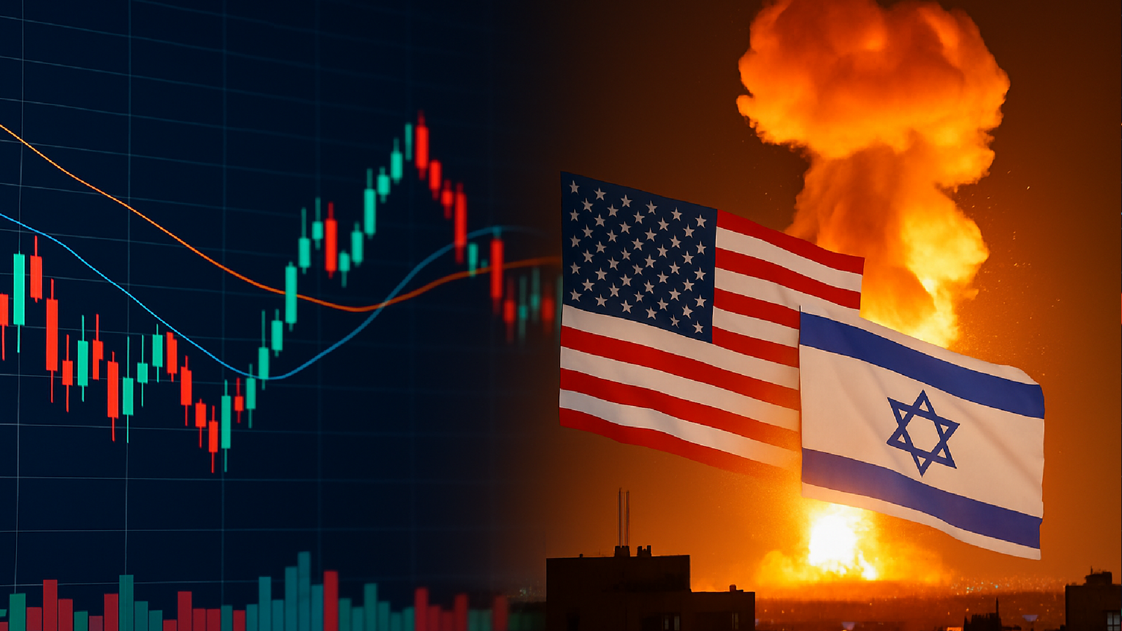 Mercados Globais em Alerta Após Conflito EUA-Israel-Irã