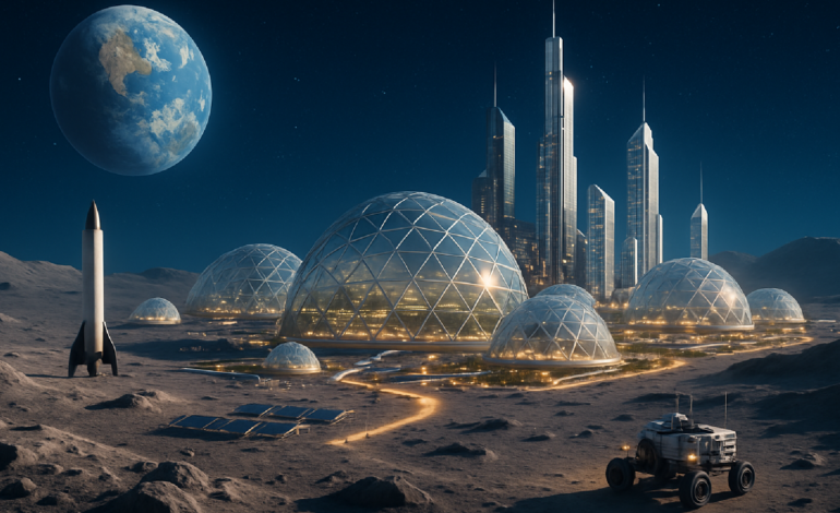 A Revolução Lunar de Elon Musk: Cidade Autossustentável