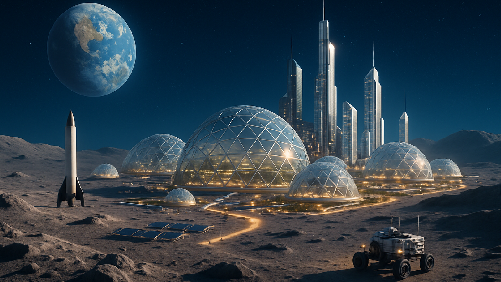 A Revolução Lunar de Elon Musk: Cidade Autossustentável