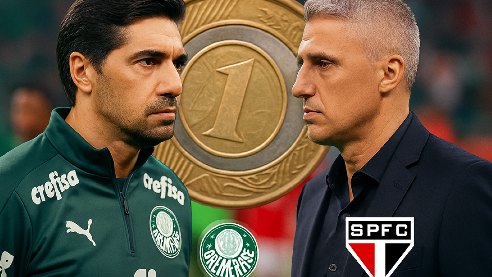 Abel e Crespo: Desafios e Marcas no Choque-Rei Decisivo