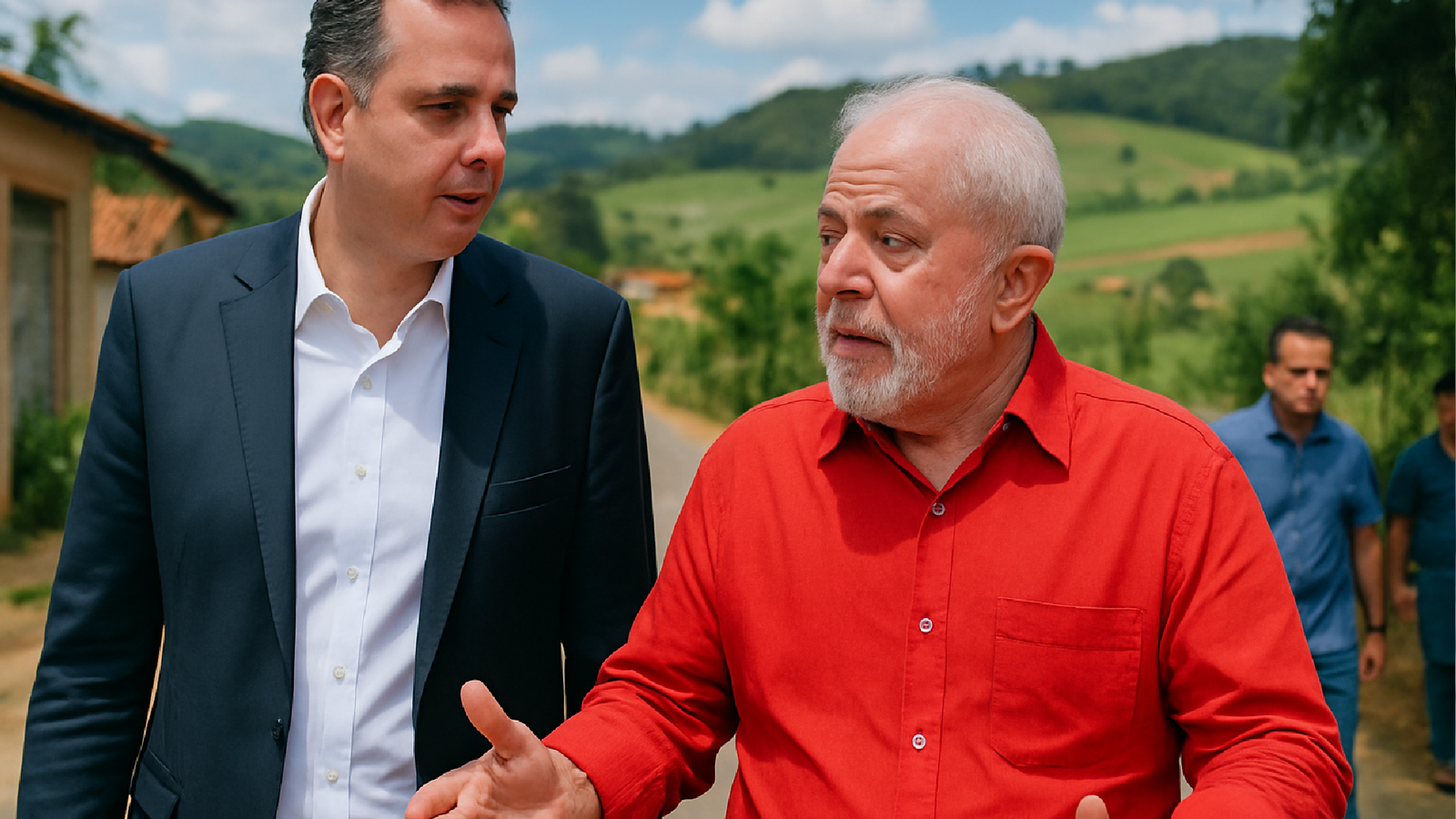 Pacheco se aproxima de Lula em visita à Zona da Mata