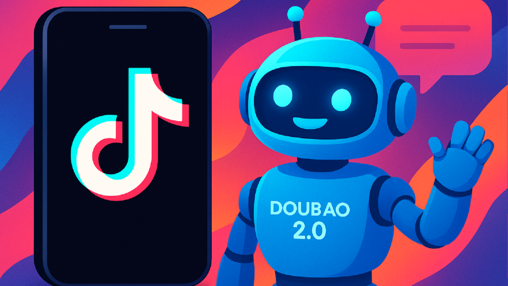 Imagem ilustrativa sobre Empresa dona do TikTok atualiza chatbot mais popular da China com modelo Doubao 2.0