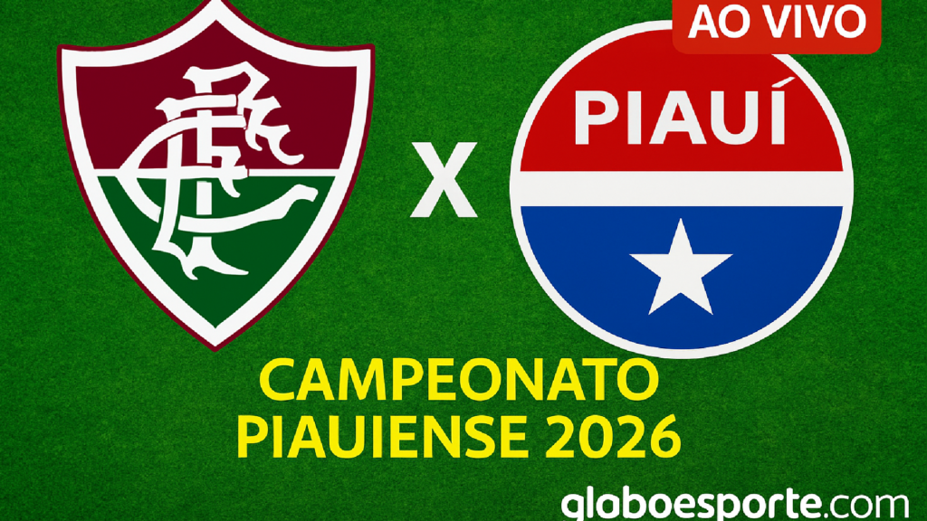 Imagem ilustrativa sobre Fluminense-PI x Piauí - Campeonato Piauiense 2026 - Ao vivo - globoesporte.com