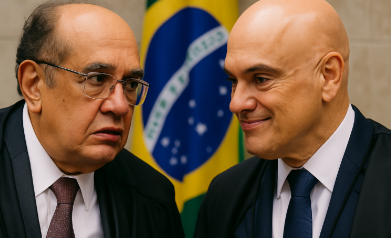 Gilmar elogia Moraes e fala em dívida com o ministro