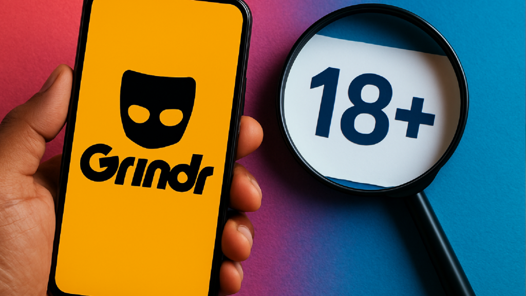 Imagem ilustrativa sobre Grindr começa a exigir verificação de idade para usuários no Brasil