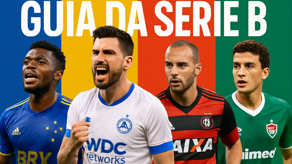 Imagem ilustrativa sobre Guia da Série B: favoritos ao acesso, novo regulamento, as maiores folhas e os destaques da nova tem