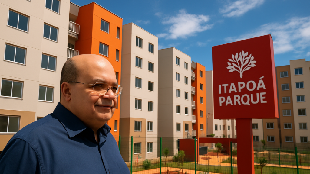 Imagem ilustrativa sobre Ibaneis entrega 480 novos apartamentos no Itapoã Parque - Metrópoles