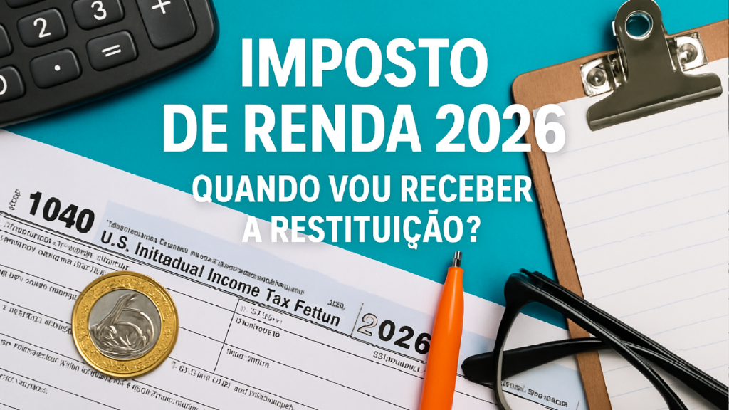 Imagem ilustrativa sobre Imposto de Renda 2026: quando vou receber a restituição?