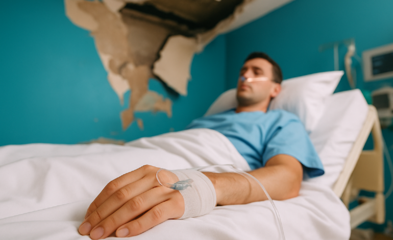 Escândalo no DF: Indenização a Paciente Após Teto Desabar