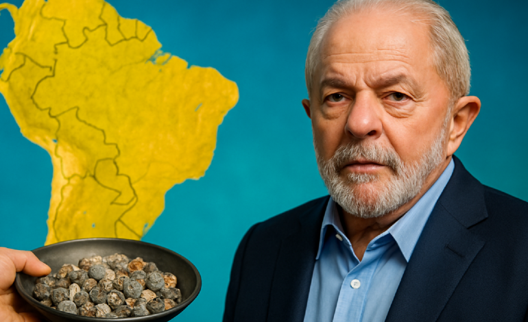Lula destaca importância de terras raras do Brasil