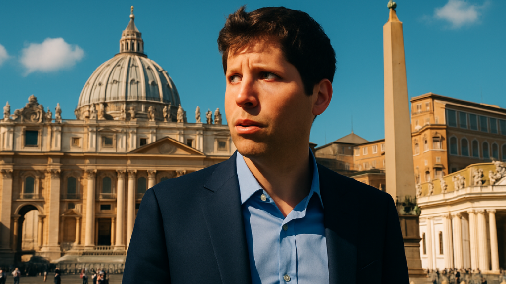 Imagem ilustrativa sobre O anticristo na porta do Vaticano: palestra de bilionário de IA em Roma causa mal-estar na Igreja