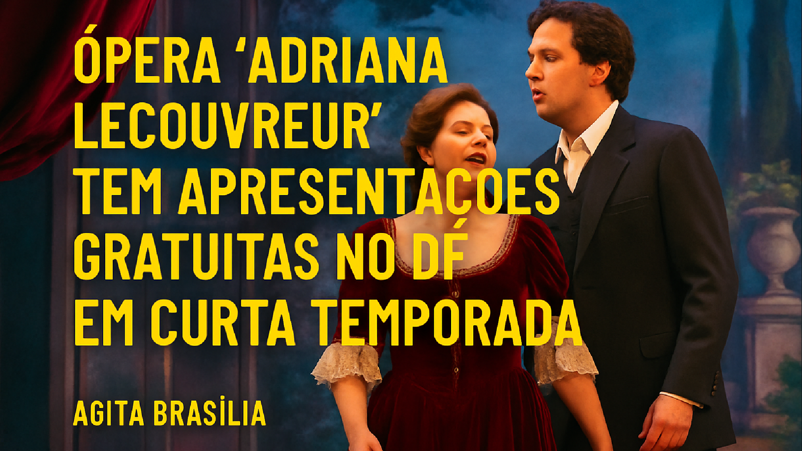 Adriana Lecouvreur encanta Brasília com apresentações gratuitas
