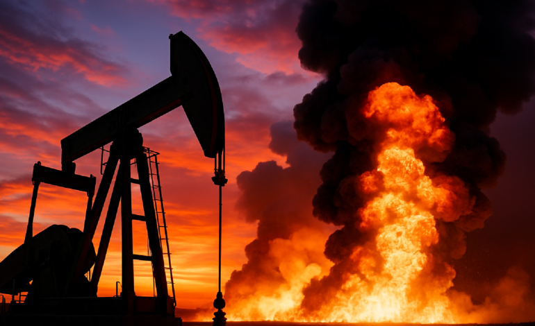 Petróleo Dispara 12% Após Conflito EUA-Irã Agitar Mercados