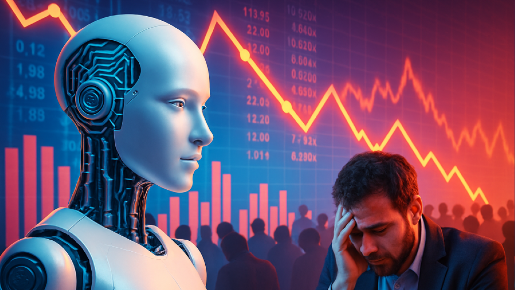 Imagem ilustrativa sobre 'PIB fantasma' e desemprego em massa: as previsões apocalípticas de texto sobre IA que viralizou e a