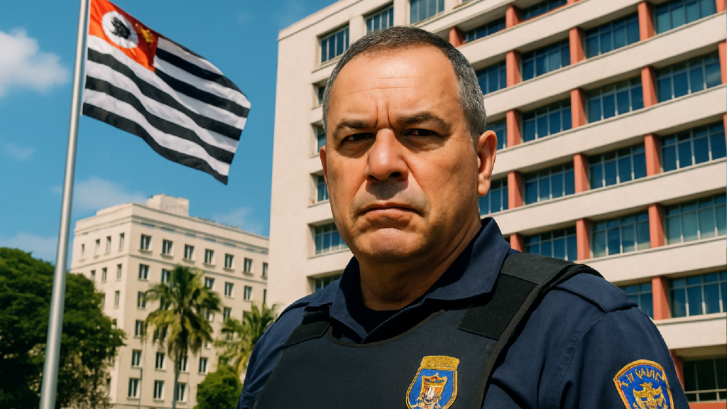 Imagem ilustrativa sobre Prefeitura de SP mantém ex-chefe da GCM um ano após acusação de violência doméstica