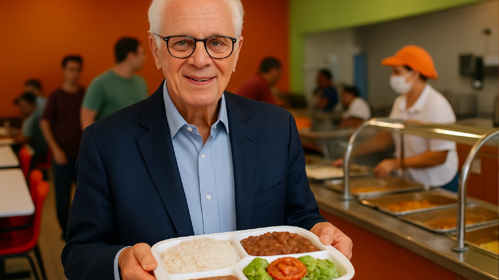 Projeto de Lei de Suplicy: Refeições Gratuitas no Bom Prato