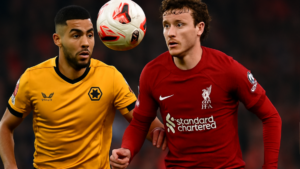 Imagem ilustrativa sobre Wolverhampton e Liverpool decidem vaga na Copa da Inglaterra; AO VIVO