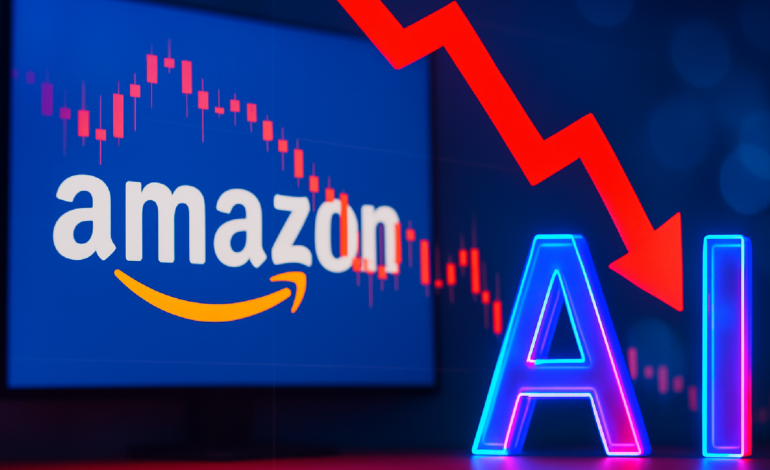 Amazon investe US$ 200 bi em IA e ações despencam