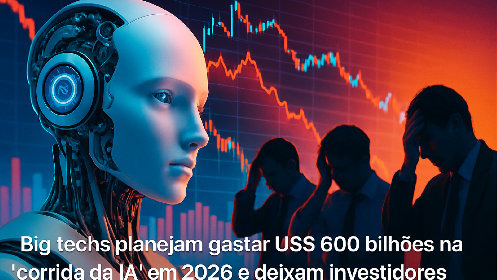 Big Techs chocam mercado com US$ 600 bi para IA