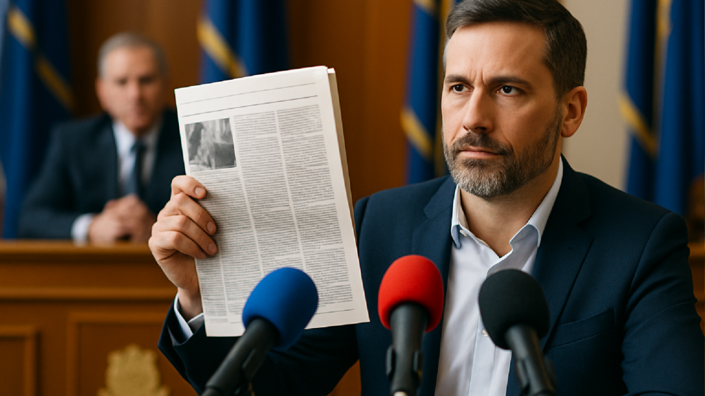 Imagem ilustrativa sobre CCJ do Senado aprova PEC que impede responsabilização de jornais por falas de entrevistados