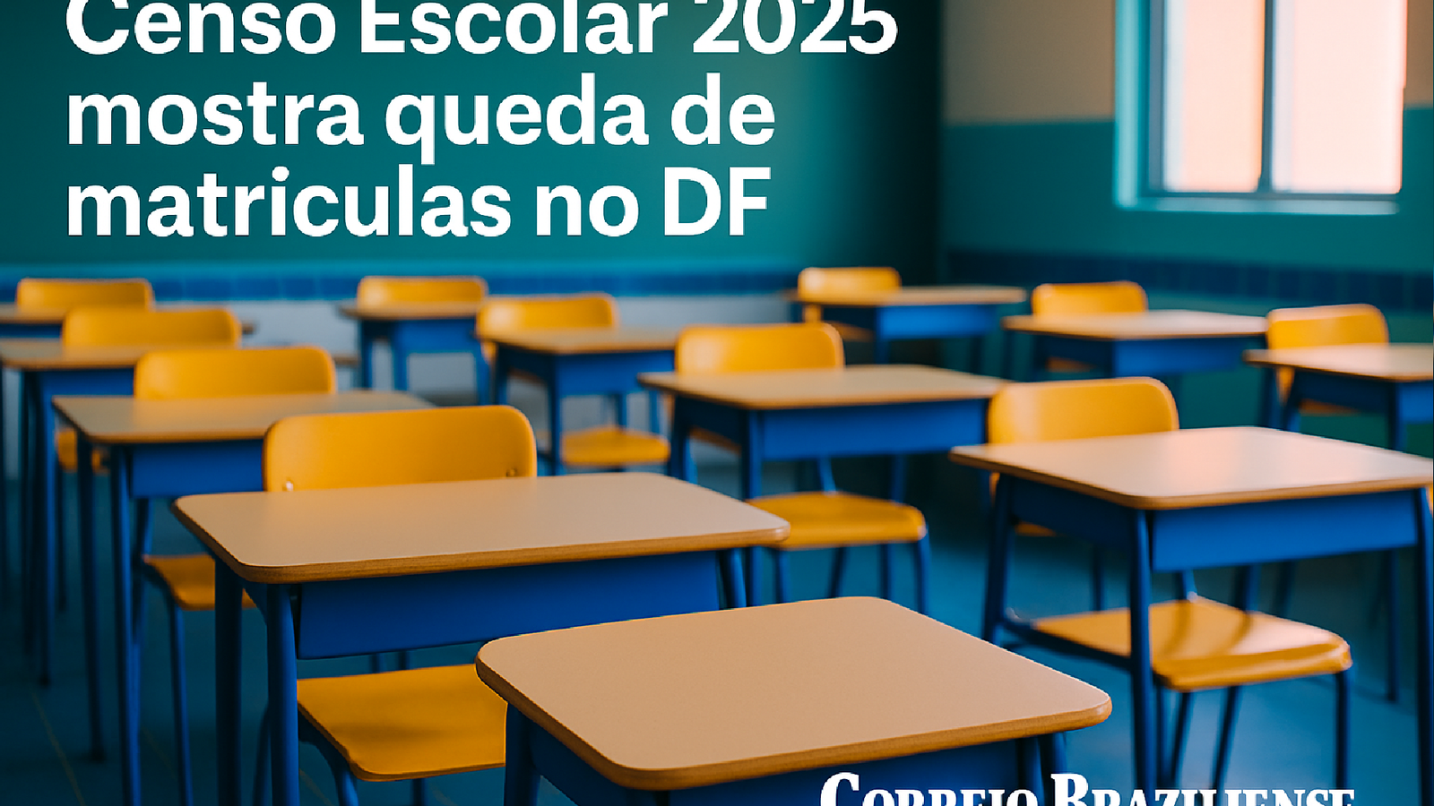 Censo Escolar 2025 Revela Queda de Matrículas no DF