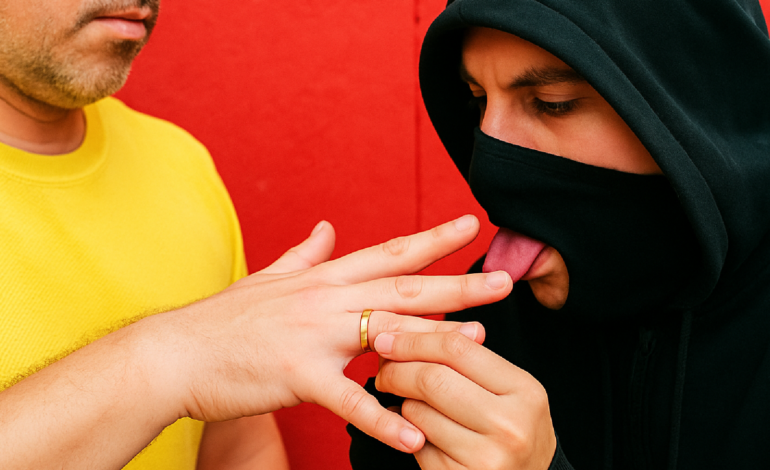 Ladrão Rouba Aliança de Forma Inusitada