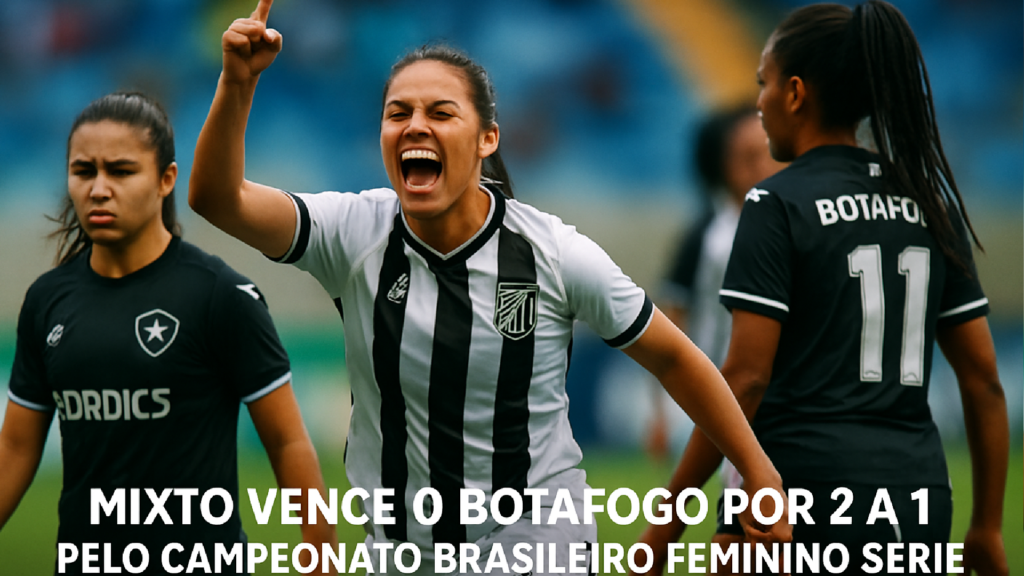 Imagem ilustrativa sobre Mixto vence o Botafogo por 2 a 1 pelo Campeonato Brasileiro Feminino Série A1