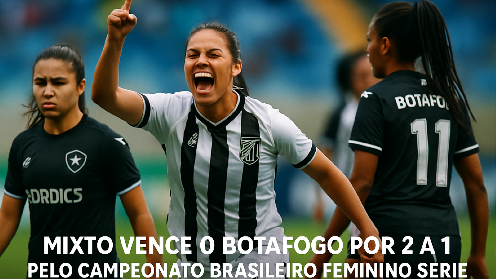 Mixto surpreende Botafogo no Brasileirão Feminino