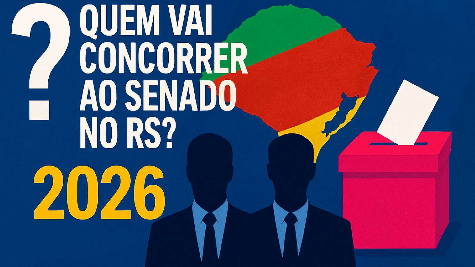 Corrida ao Senado no RS: Quem são os Candidatos?