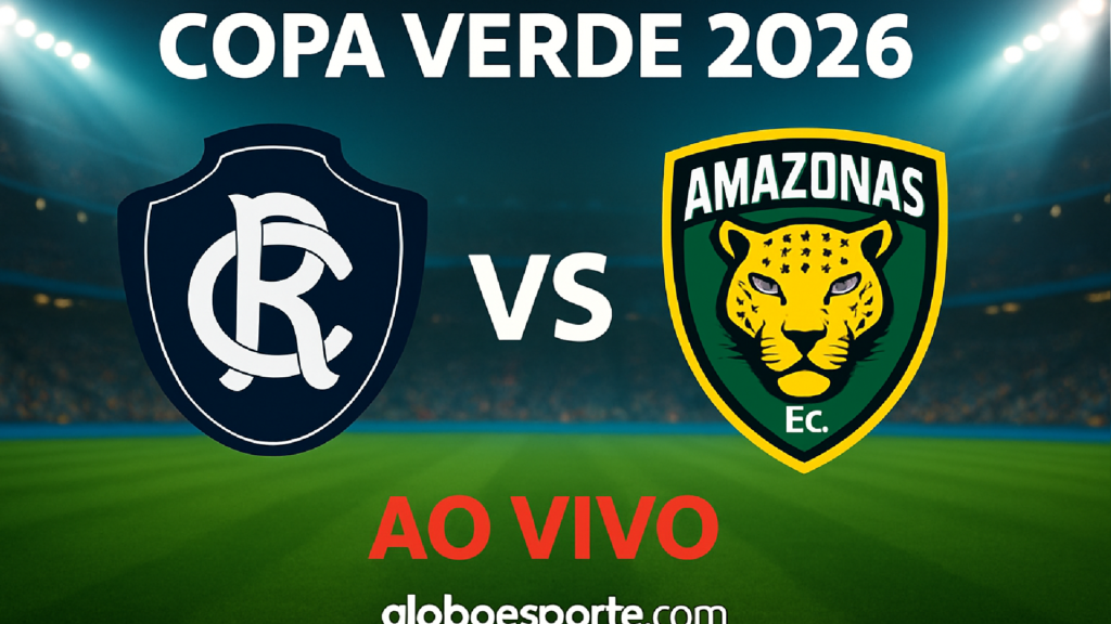 Imagem ilustrativa sobre Remo x Amazonas - Copa Verde 2026 - Ao vivo - globoesporte.com
