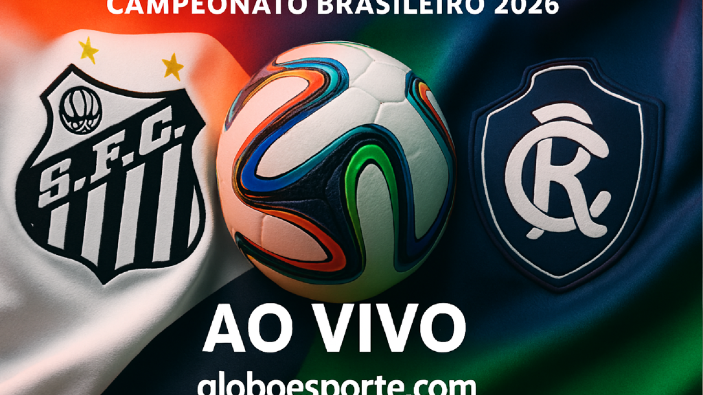 Imagem ilustrativa sobre Santos x Remo - Campeonato Brasileiro 2026 - Ao vivo - globoesporte.com