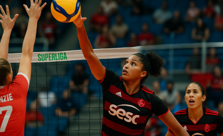 Sesc-Flamengo avança às semifinais da Superliga