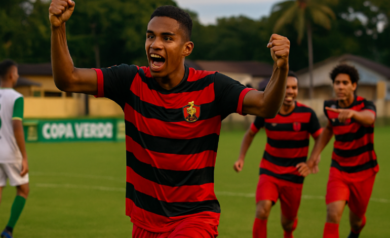 Vitória Arrasadora! Trem Goleia e Lidera a Copa Verde