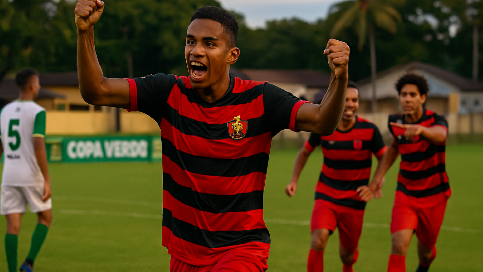 Vitória Arrasadora! Trem Goleia e Lidera a Copa Verde