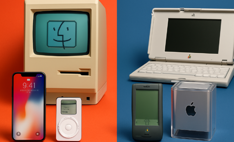 Apple: 50 Anos de Triunfos e Deslizes Históricos