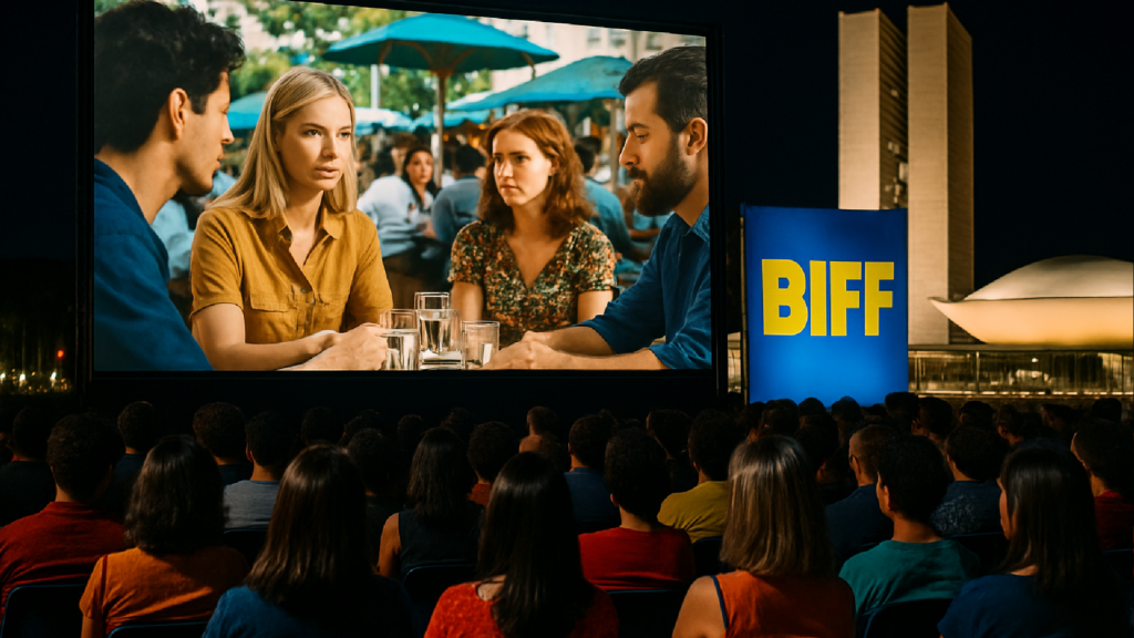 Imagem ilustrativa sobre BIFF 2026 transforma Brasília em vitrine do cinema mundial com sessões gratuitas - Visite Brasília
