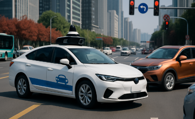 Robotáxis paralisam trânsito em cidade chinesa