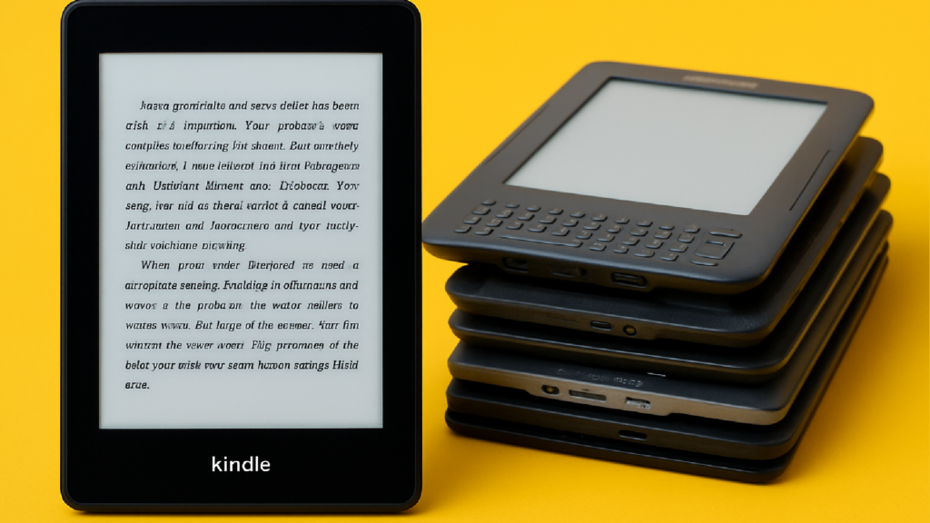 Imagem ilustrativa sobre Amazon vai encerrar suporte de versões antigas do Kindle; veja lista